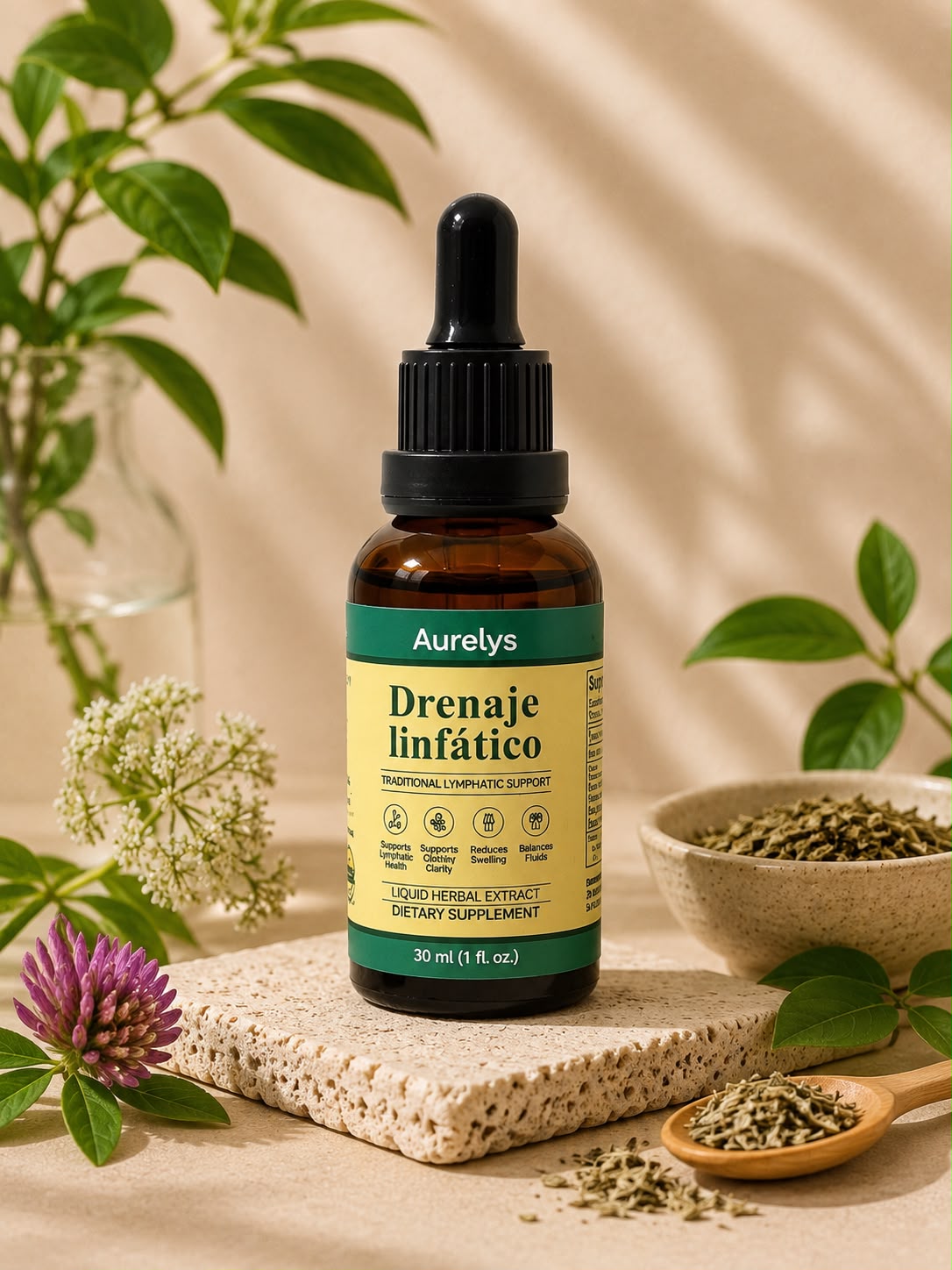 Aurelys drenaje linfático en gotas 30 ml