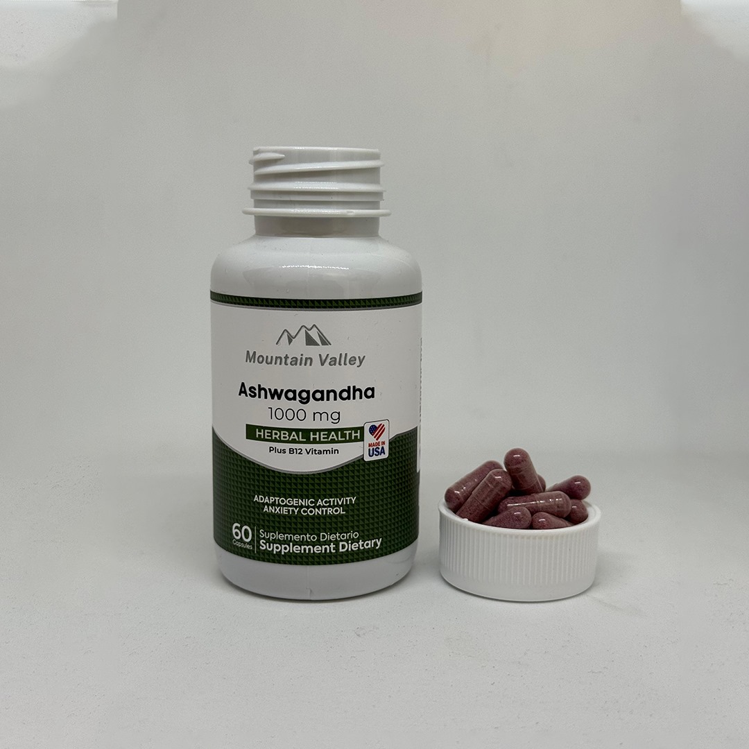 Ashwagandha 1.000 mg en cápsulas