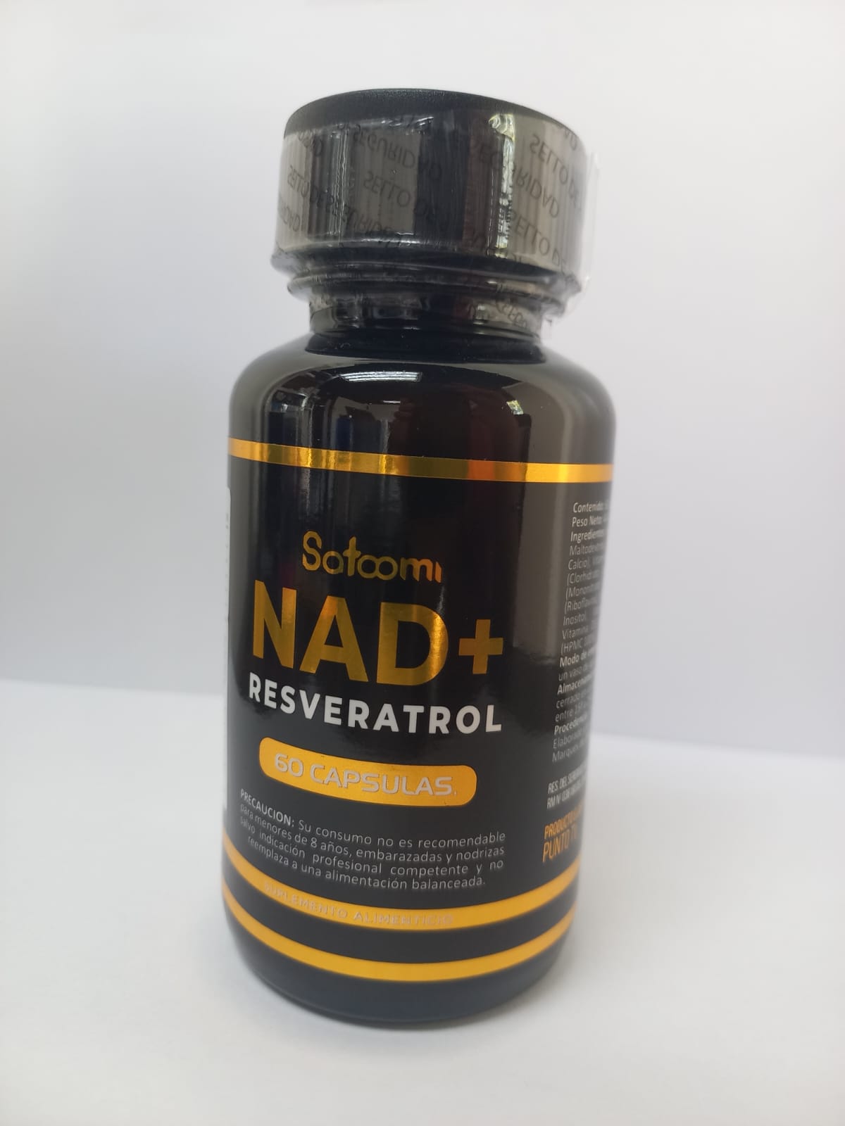 Resveratrol NAD Satoomi, 60 cápsulas
