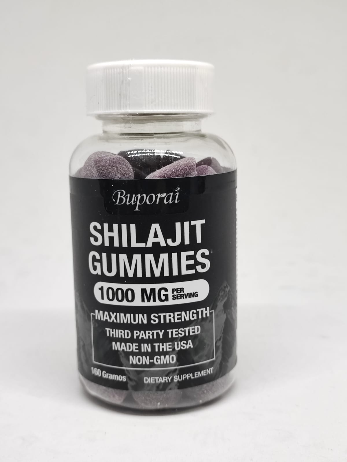 Shilajit en gomitas, 60 unidades de 50 mg