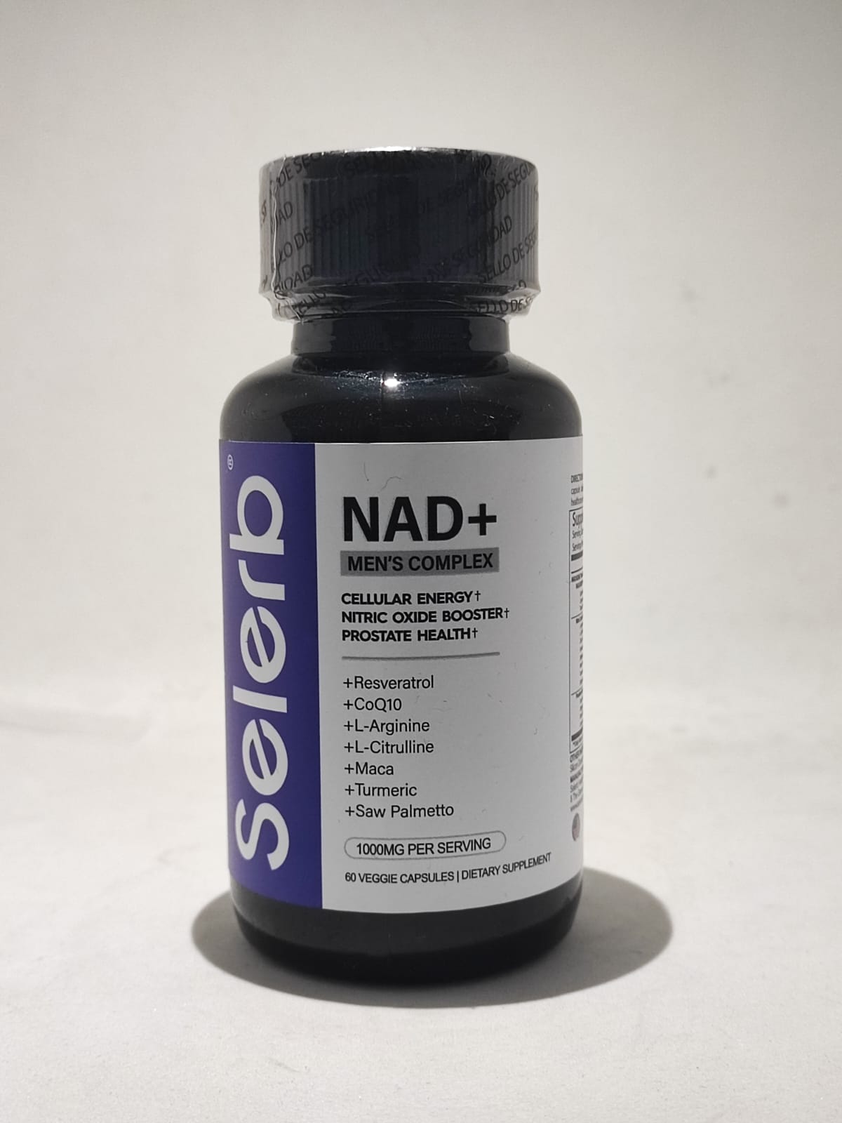 Selerb NAD+ MENS, suplemento de coenzima NAD+