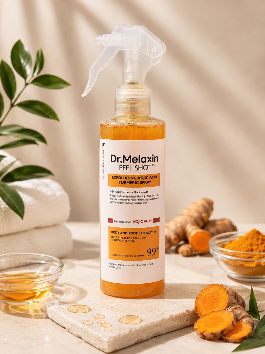 Dr. Melaxin spray exfoliante corporal 200 ml